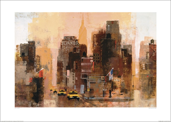 Colin Ruffell (New Yorker & Cabs) Art Prints