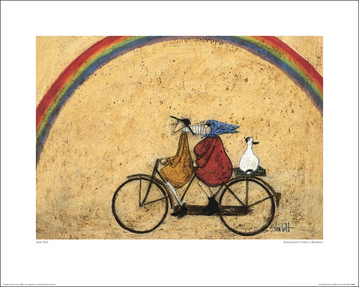 Sam Toft (Somewhere Under a Rainbow) Art Print
