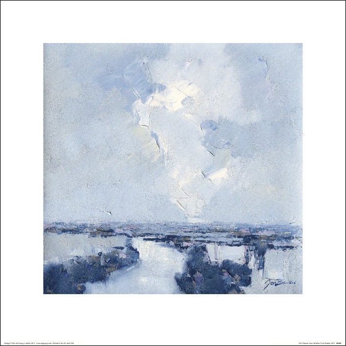 Jon Barker (The Thames Near Windsor) Art Prints