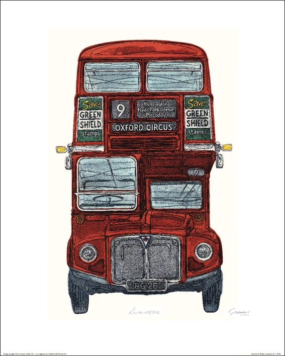 Barry Goodman (Routemaster) Art Print