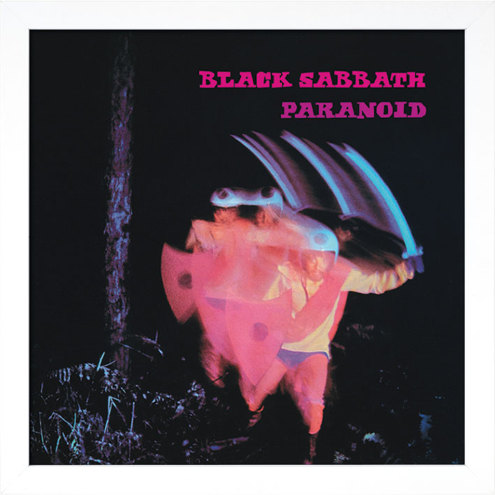 Black Sabbath (Paranoid) Album Cover Framed Print