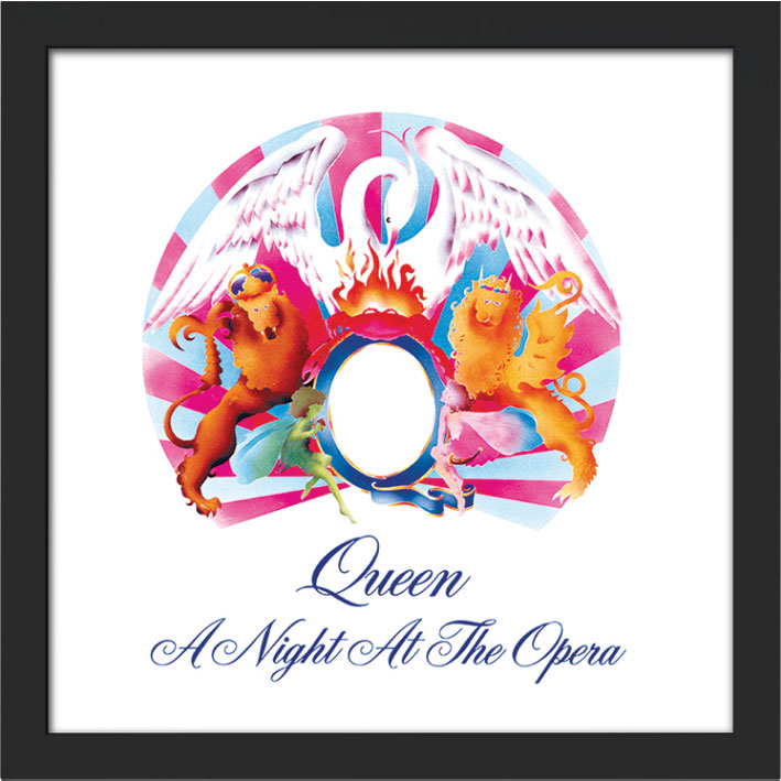 Queen (A Night at the Opera Album Cover Framed Print
