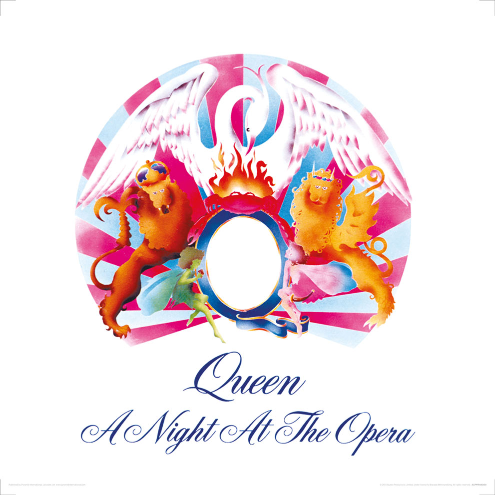 Queen (A Night at the Opera Album Cover Framed Print