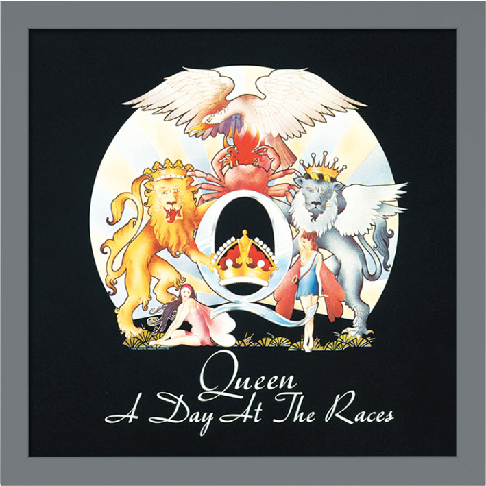 Queen (A Day at the Races) Album Cover Framed Print