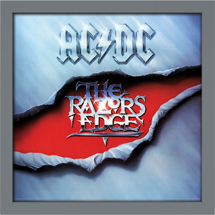 AC/DC (The Razors Edge) Album Cover Framed Print | The Art Group