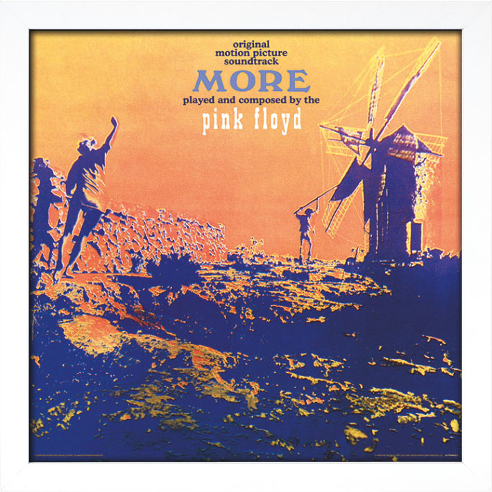 Pink Floyd (More-Soundtrack) Album Cover Framed Print