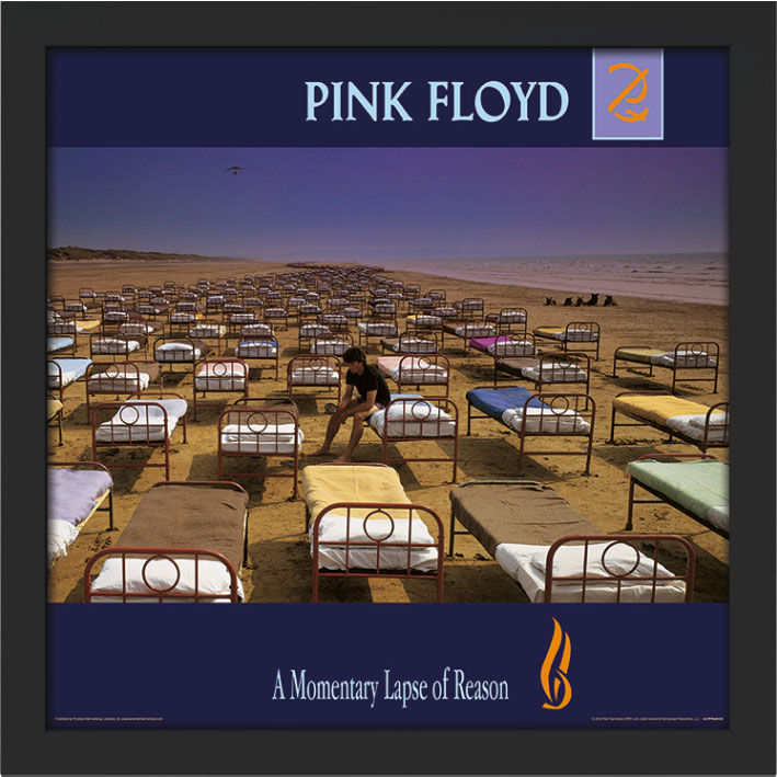 Pink Floyd (A Momentary Lapse of Reason) Album Cover Framed Print