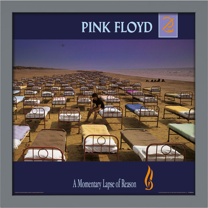 Pink Floyd (A Momentary Lapse of Reason) Album Cover Framed Print