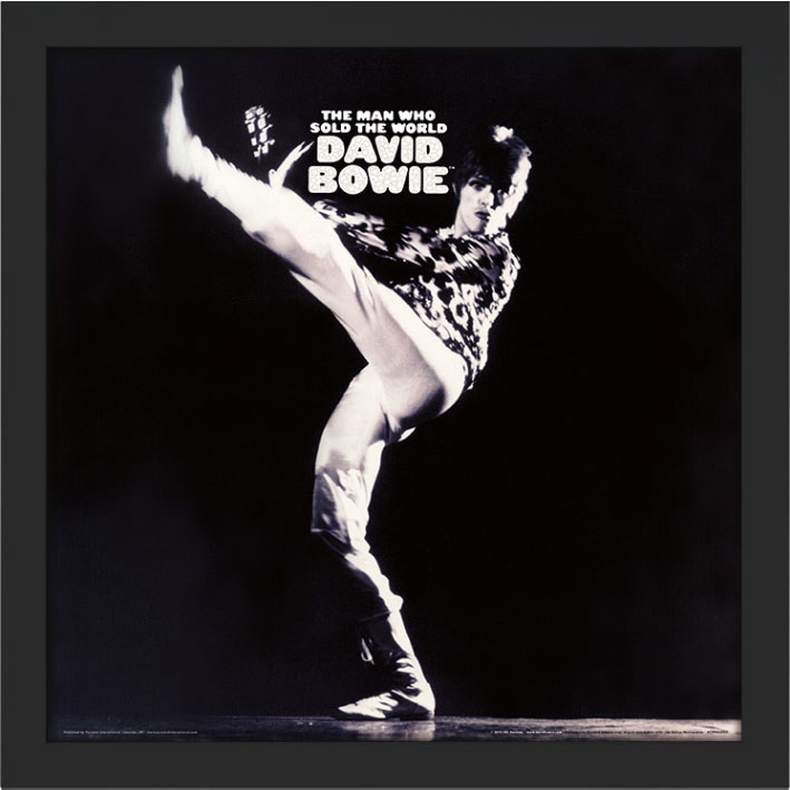 David Bowie (The Man Who Sold The World) Album Cover Framed Print