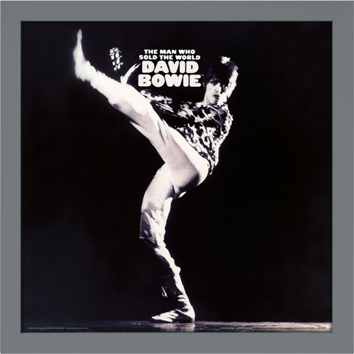 David Bowie (The Man Who Sold The World) Album Cover Framed Print