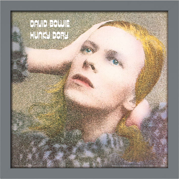 David Bowie (Hunky Dory) Album Cover Framed Print