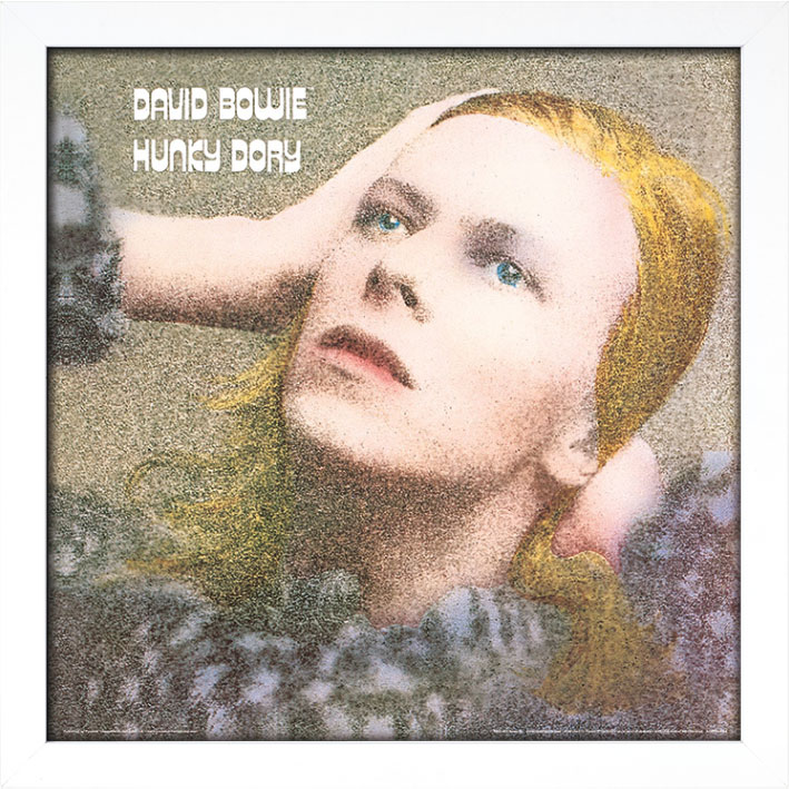 David Bowie (Hunky Dory) Album Cover Framed Print