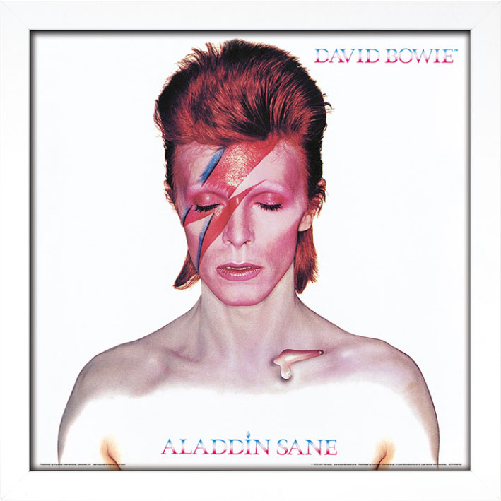 David Bowie (Aladdin Sane) Album Cover Framed Print