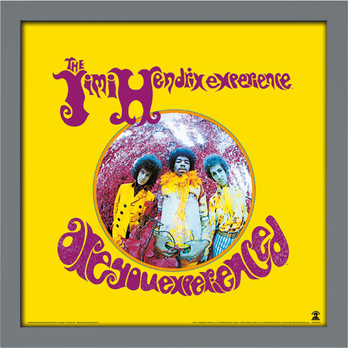 Jimi Hendrix (Are You Experienced) Album Cover Framed Print