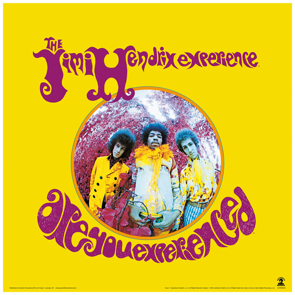 Jimi Hendrix (Are You Experienced) Album Cover Framed Print