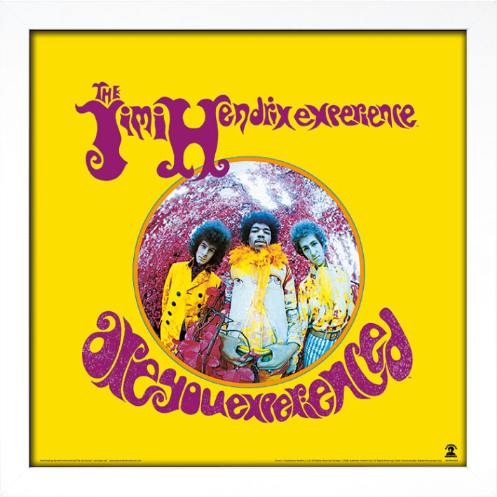 Jimi Hendrix (Are You Experienced) Album Cover Framed Print