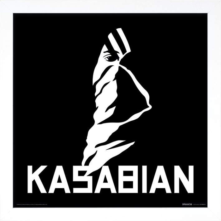 Kasabian (Ultraface) Album Cover Framed Print