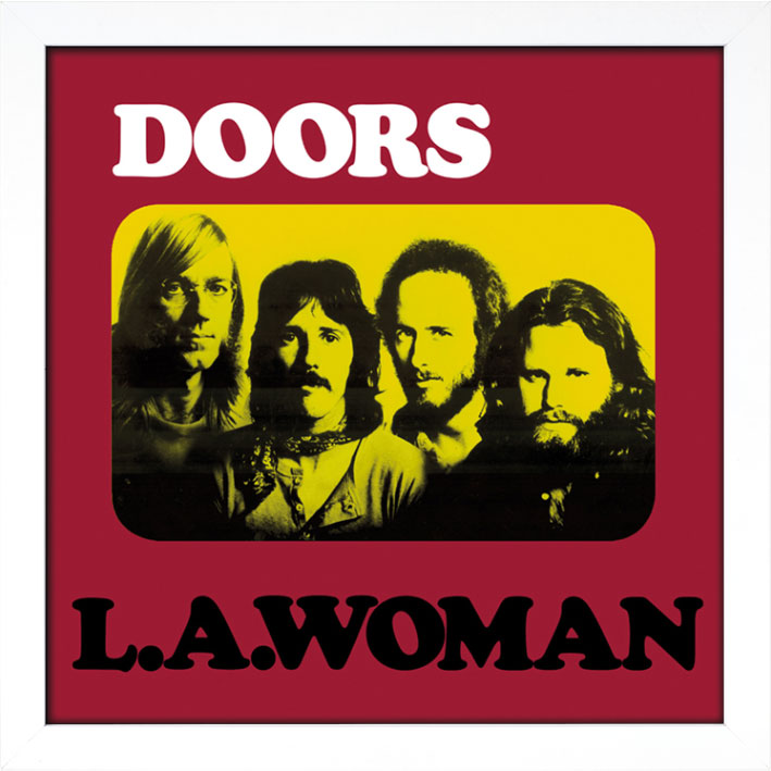 The Doors (L.A. Woman) Album Cover Framed Print