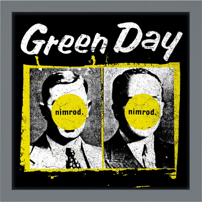 Green Day (Nimrod) Album Cover Framed Print | The Art Group
