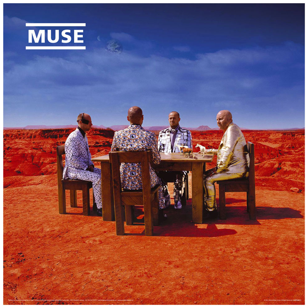 Muse (Black Holes and Revelations) Album Cover Framed Print The Art Group