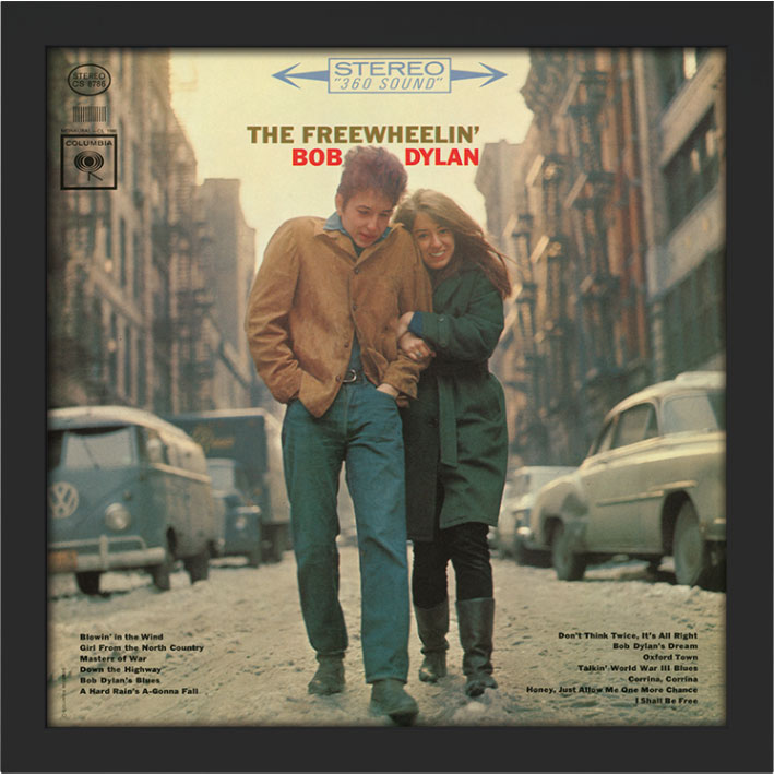 Bob Dylan The Freewheeling Album Cover Framed Print The Art Group