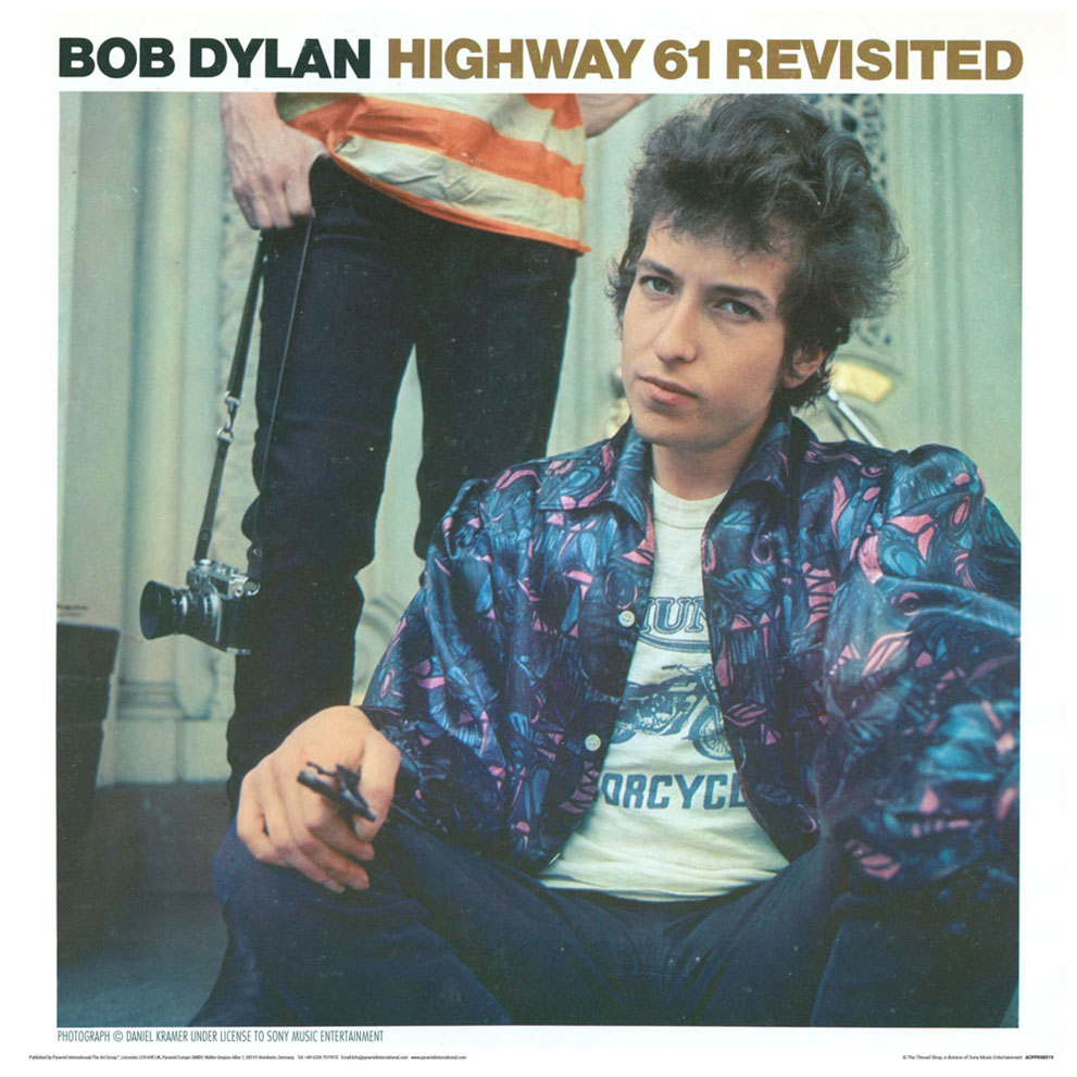 Bob Dylan (Highway 61 Revisited) Album Cover Framed Print | The
