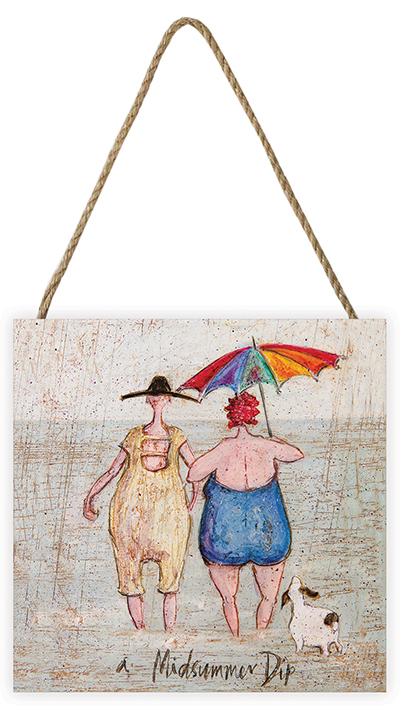 Sam Toft (A Midsummer Dip) Wooden Block