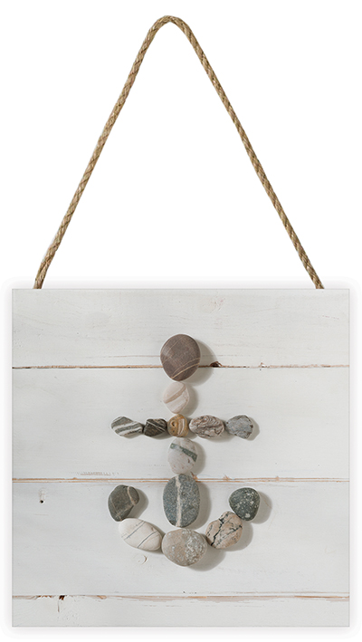 Ian Winstanley (Stone Anchor) Wooden Block