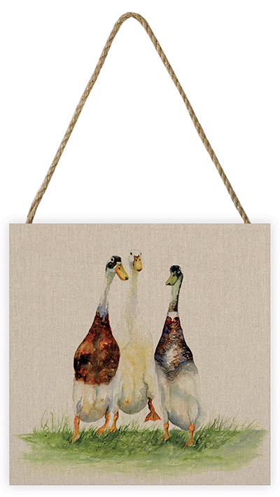 Jane Bannon (Dilly, Roly & Henry) Wooden Block