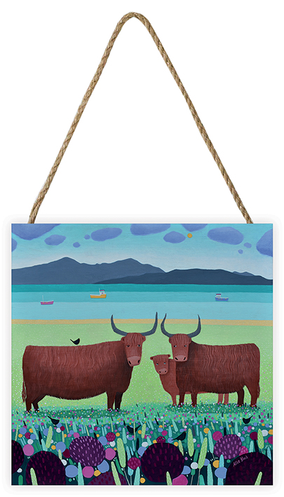 Ailsa Black (Long Haired Ones) Wooden Blocks