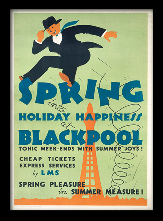 Blackpool (4) Framed 30 x 40cm Prints