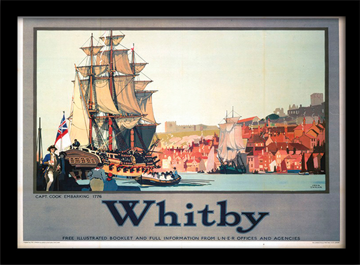 Whitby (3) Framed 30 x 40cm Prints