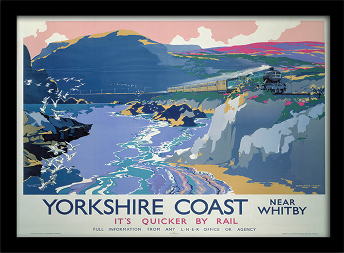 Yorkshire Coast Framed 30 x 40cm Prints