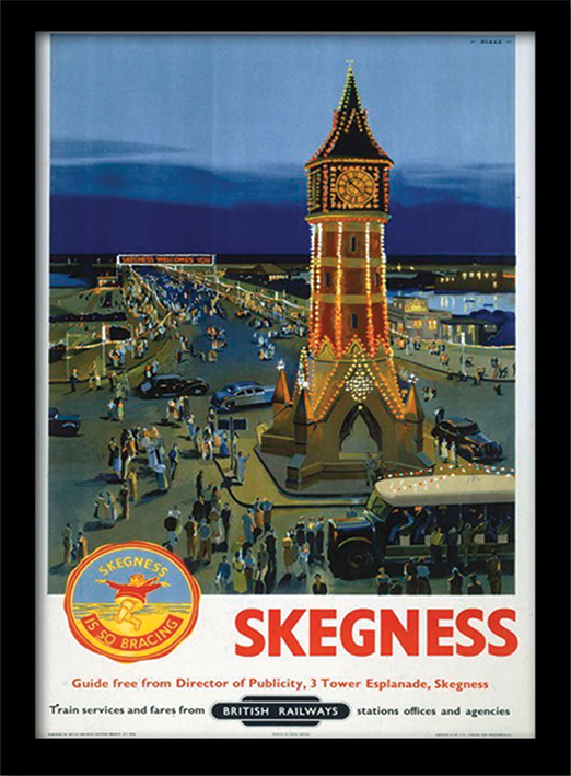 Skegness (3) Framed 30 x 40cm Print