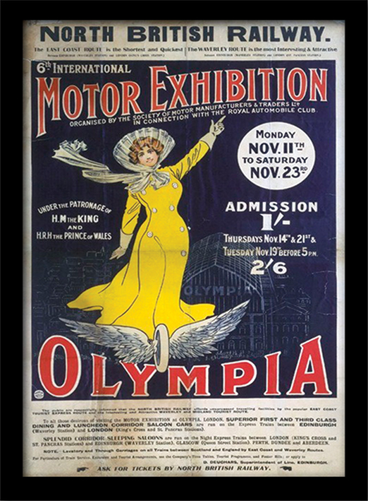 London Olympia Framed 30 x 40cm Print