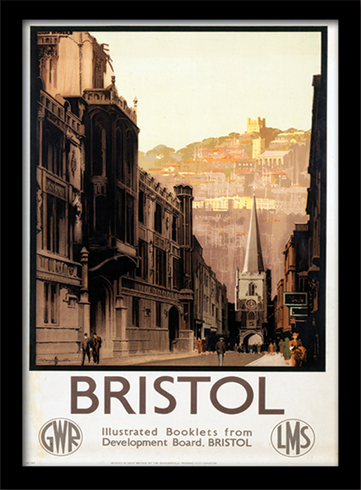 Bristol (2) Framed 30 x 40cm Prints