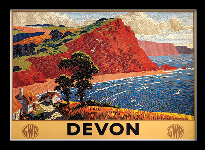 Devon (1) Framed 30 x 40cm Prints