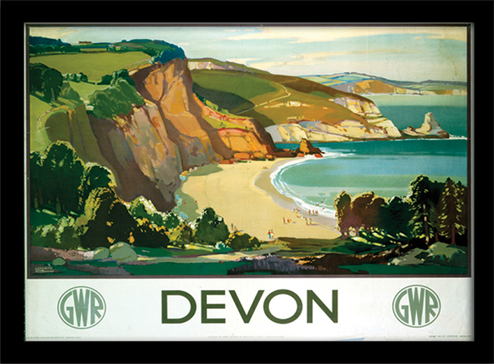 Devon (3) Framed 30 x 40cm Prints