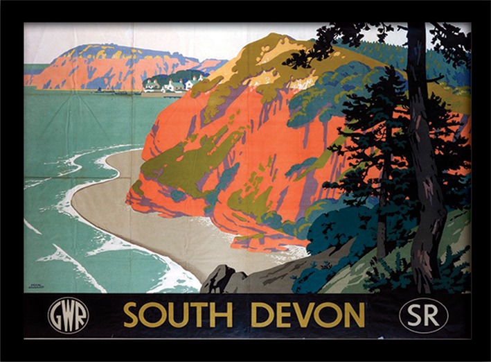 Devon (4) Framed 30 x 40cm Prints