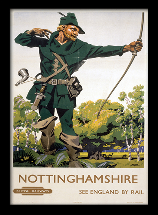 Nottinghamshire Framed 30 x 40cm Prints