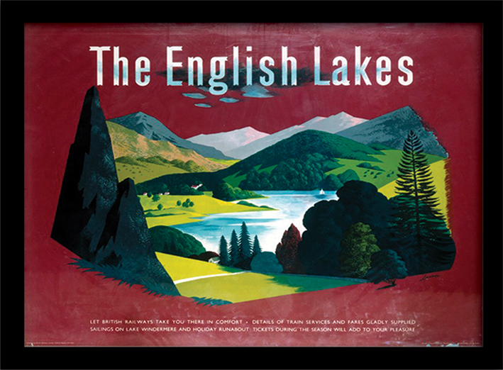 The English Lakes (1) Framed 30 x 40cm Prints