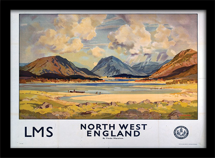 North West England (1) Framed 30 x 40cm Prints