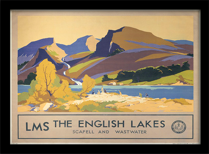 The English Lakes (2) Framed 30 x 40cm Prints