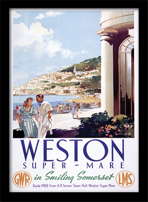 Weston Super Mare (1) Framed 30 x 40cm Print