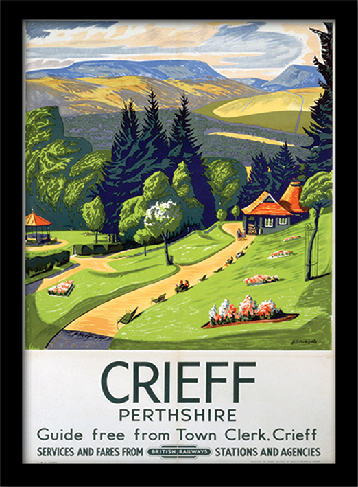 Crieff (1) Framed 30 x 40cm Print