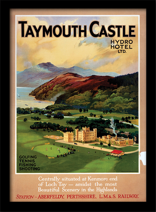 Taymouth Castle Framed 30 x 40cm Prints