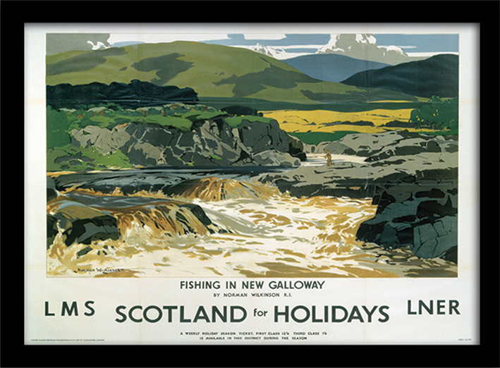 Scotland for Holidays 2 Framed 30 x 40cm Prints