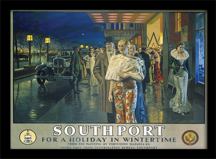 Southport (1) Framed 30 x 40cm Prints