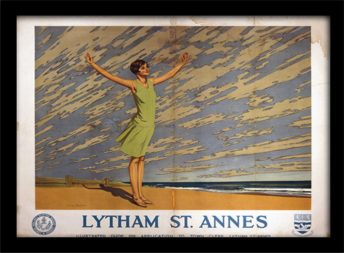 Lytham St Annes (1) Framed 30 x 40cm Print