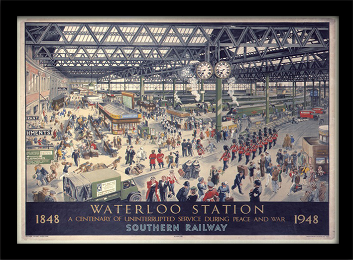 Waterloo Framed 30 x 40cm Print
